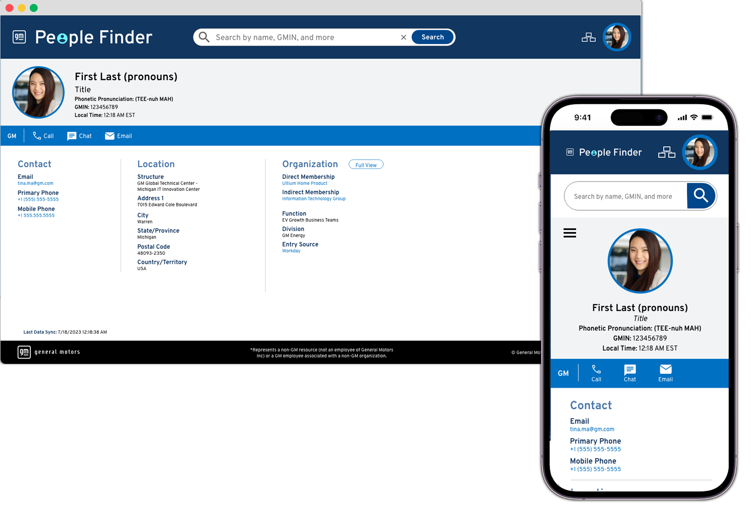 Corporate Directory designs