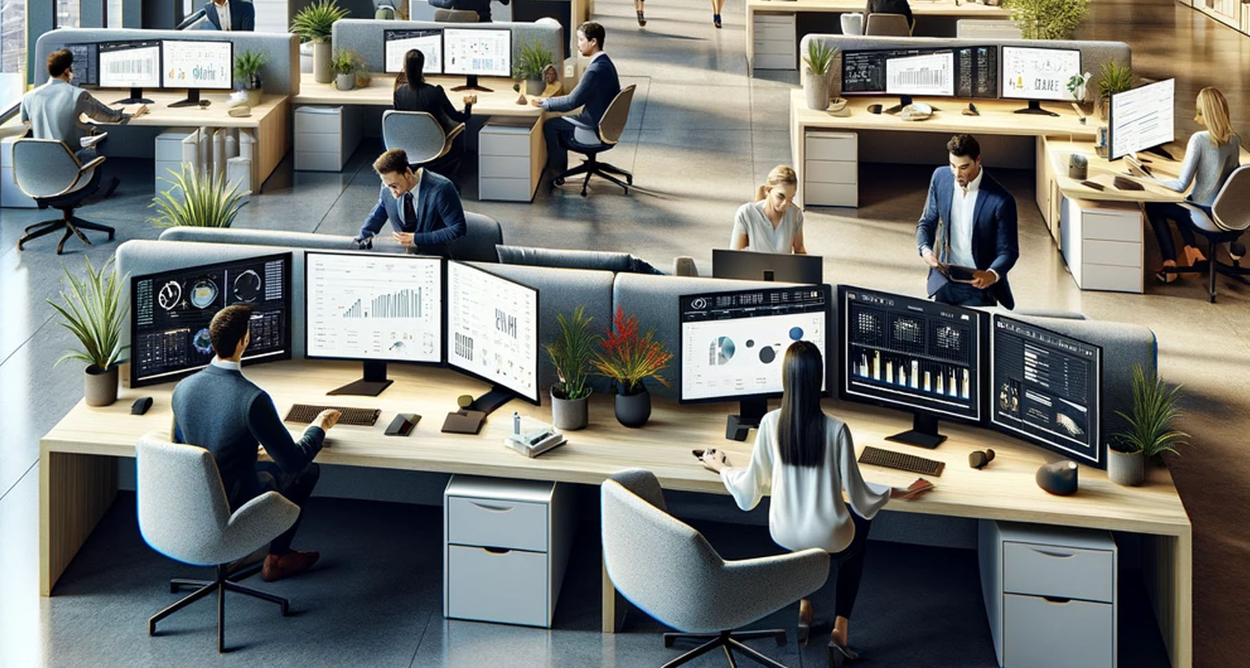 Finance dashboards color schemes project image